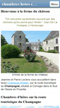 Mobile Screenshot of chambres-hotes-champagne-leclere.com